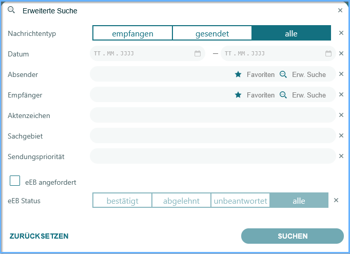 Globale Nachrichtensuche b